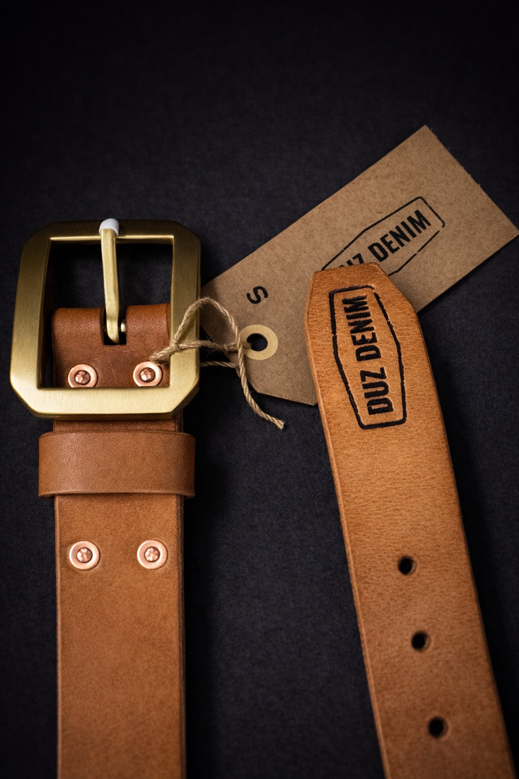 DUZ DENIM-"THE BUCK" LIFELONG BELT