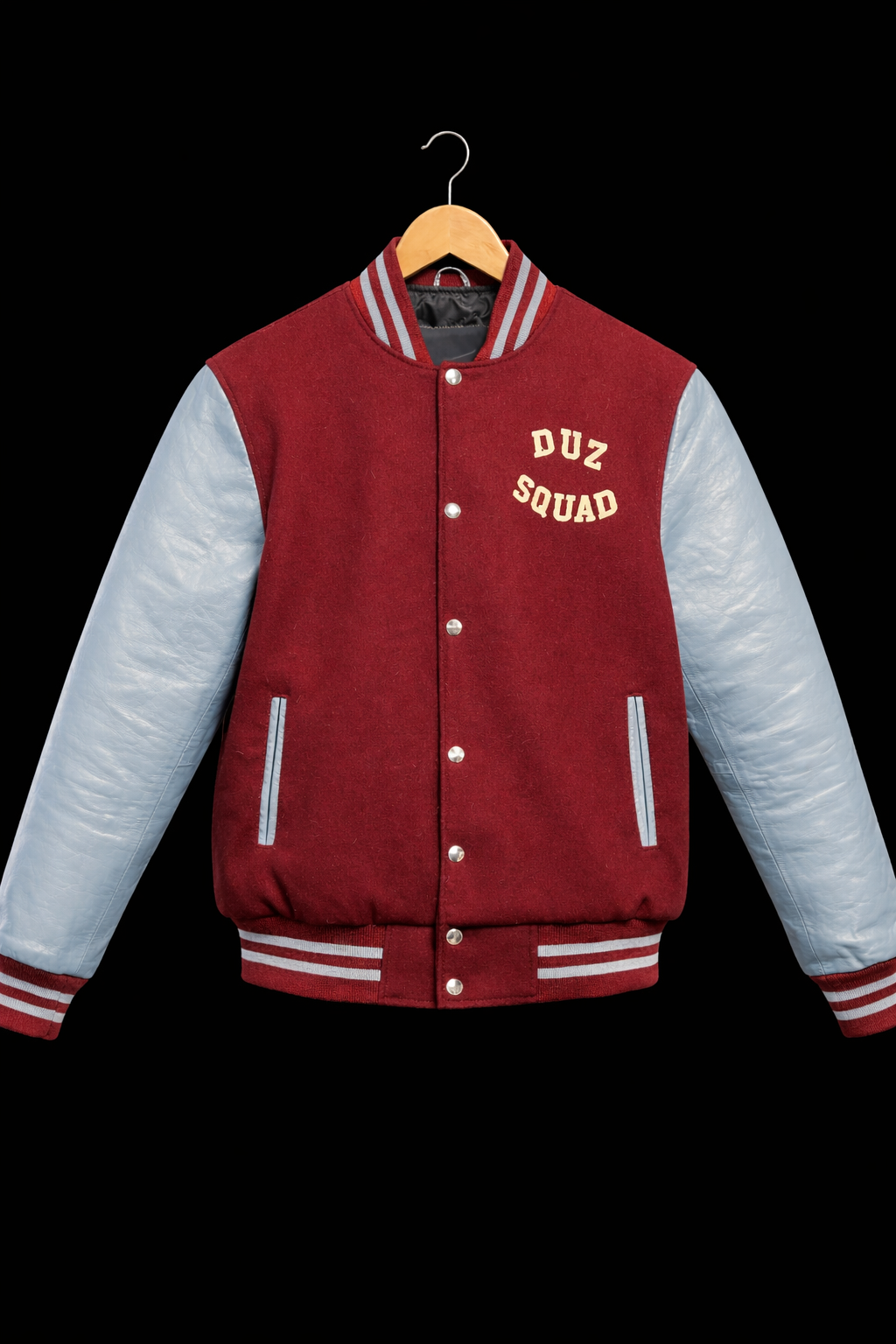 DUZ DENIM-"DUZ SQUAD"-VARSITY JACKET