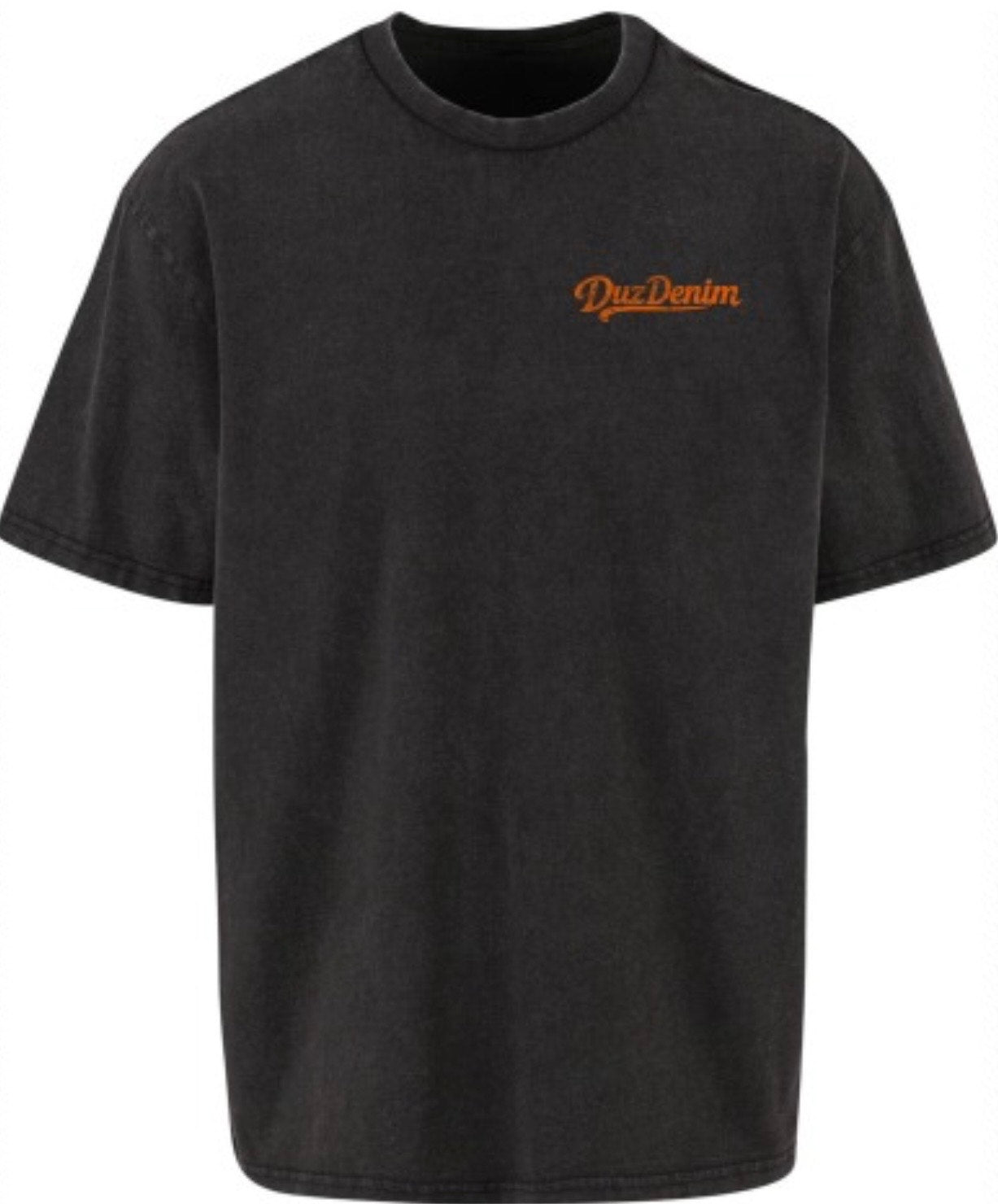DUZ DENIM-"SMELLS LIKE DUZ DENIM" TEE-L/XL/2XL-BLACK WASH