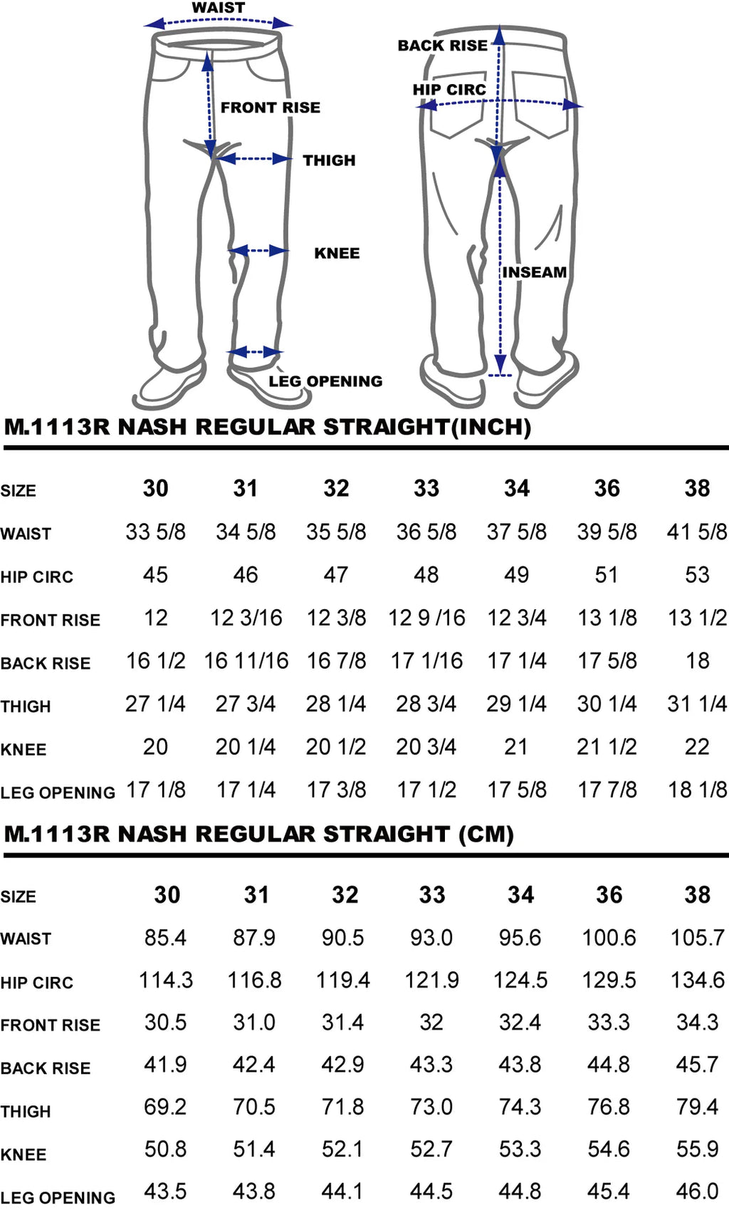 BZEN M.1113R NASH-I REGULAR FIT 4 POCKET MILITARY INSPIRED RAW SELVEDGE PANT-12.5OZ-RAW INDIGO