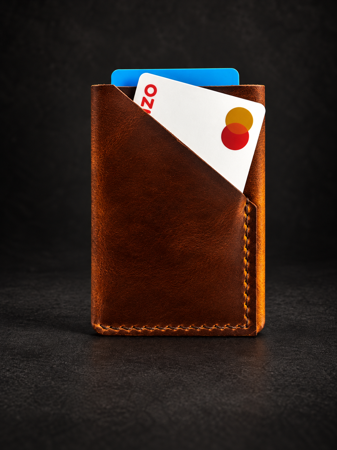 Duz Denim "DuzJam Supply Co." Card Holder (Tan)