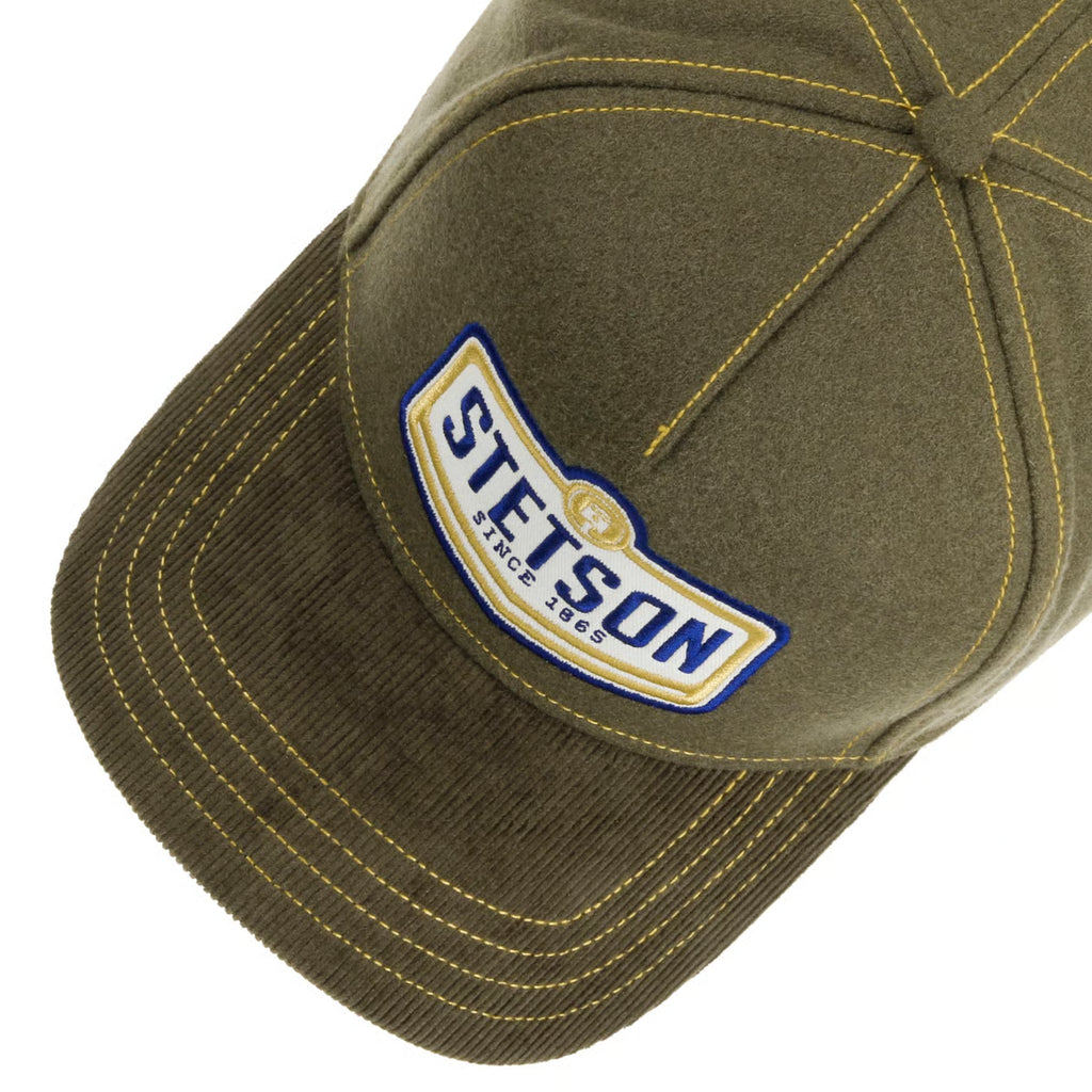 Stetson Wordmark Patch Cap (Olive)