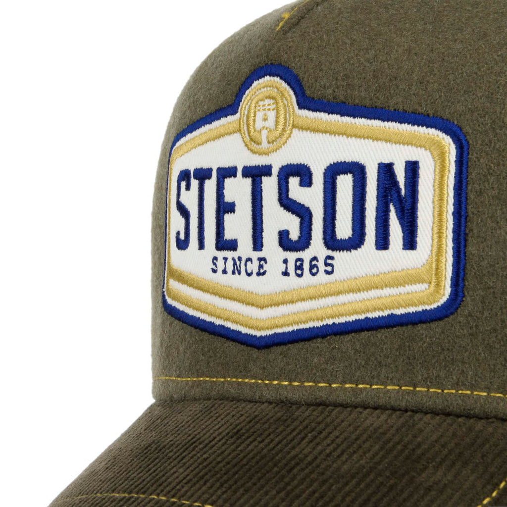 Stetson Wordmark Patch Cap (Olive)