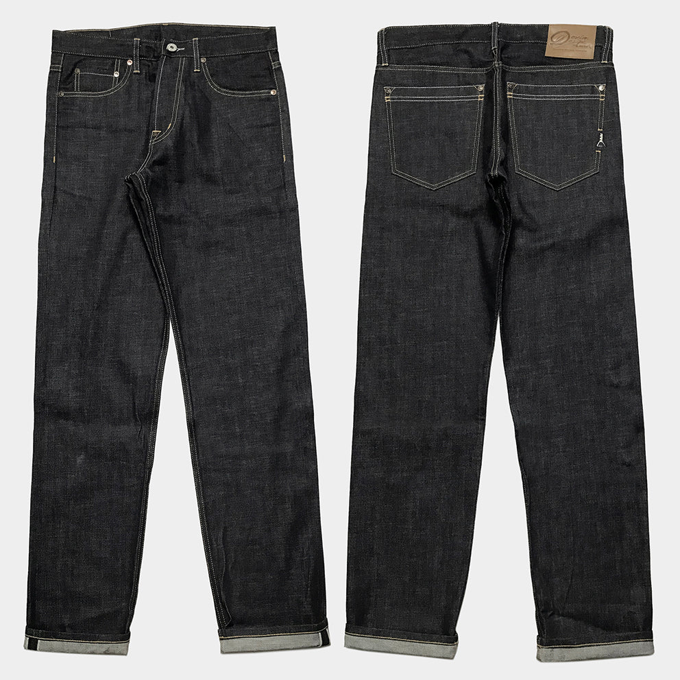 DDL 519-DAVID VINTAGE FIT STRAIGHT CONE MILLS WHITE OAKS-12.25oz RAW SELVEDGE- PURE INDIGO