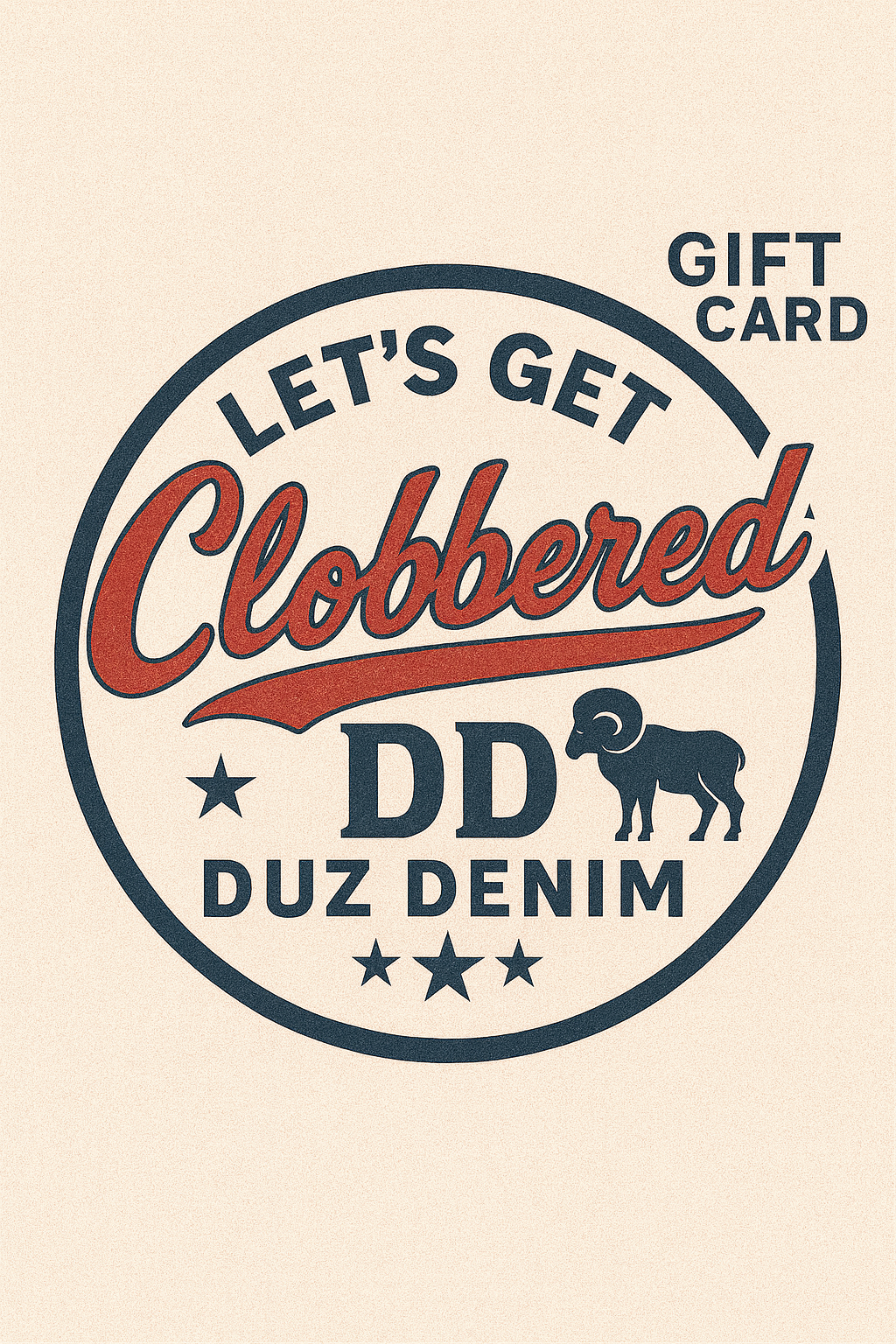 Duz Denim Gift Card